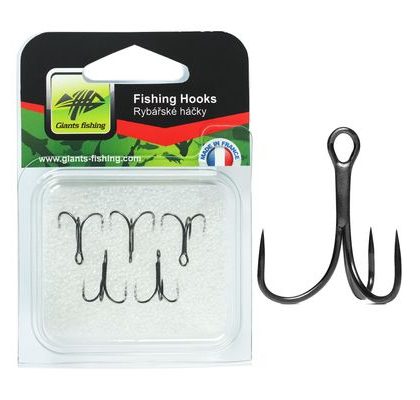 Giants Fishing Trojháčky bez protihrotu 2X Strong 5ks