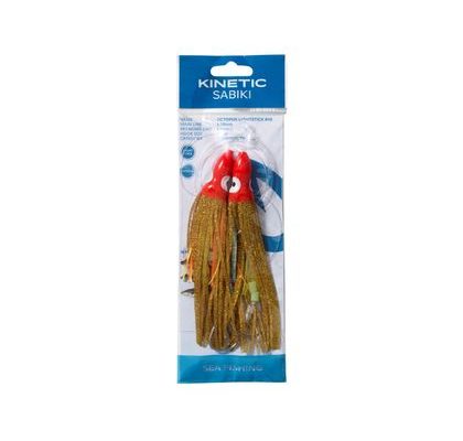Kinetic Náväzec Sabiki Octopus Lightstick veľ.6/0 Gold/Orange