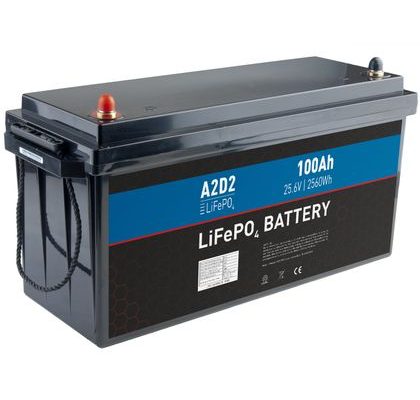 A2D2 Batéria LiFePO4 25,6V 100Ah M8