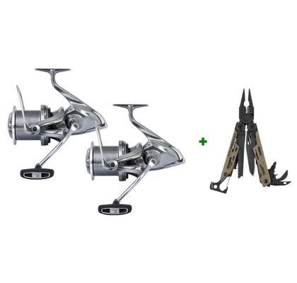 Shimano Navijak Aero Technium Magnesium 14000 XSD 2ks + Leatherman Kliešte Signal Zadarmo!