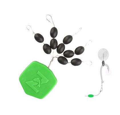 Zfish Korálky Tungsten Oval Beads 10ks