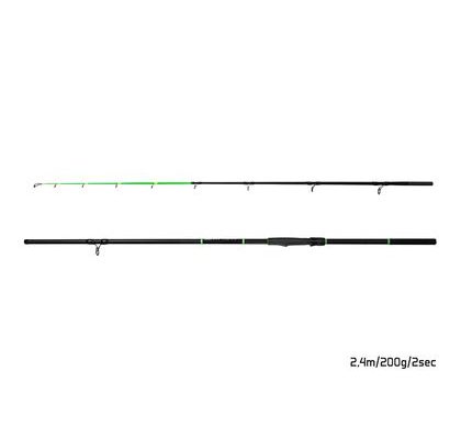 Delphin Prút Opium BlacxCarp 3G TechnoCork 12ft 360cm 3,25lbs 2diel