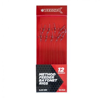 Feeder Expert Feederové nadväzce s bajonetom 10 ks