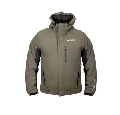 Shimano Bunda Wear Rain Jacket Padded Green