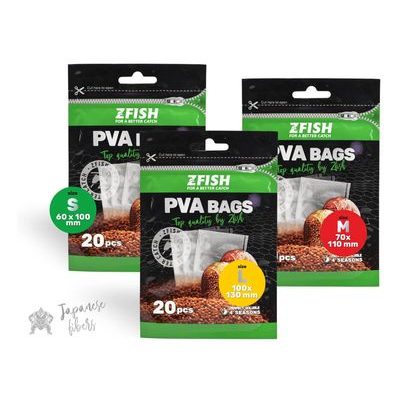 Zfish PVA Vrecká PVA Bags 20ks