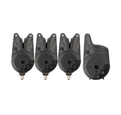 Trakker Sada hlásičů DB7-R Rod Bite Alarm Set 3+1