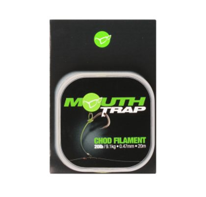 Korda Náväzcový vlasec Mouth Trap 15lb 0,43mm 20m