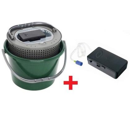 Plastilys Nádoba na živé návnady 18L + vzduchovaní zadarmo!!
