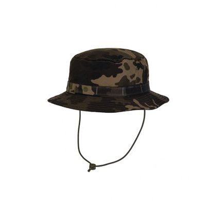 Korda Klobúk Stalking Bucket Hat Dark Kamo