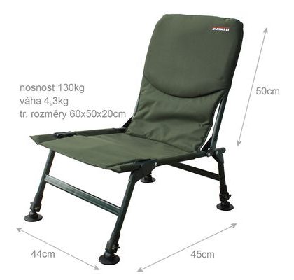 Trakker Křeslo komfortní s područkami Levelite Camo Longback Recliner