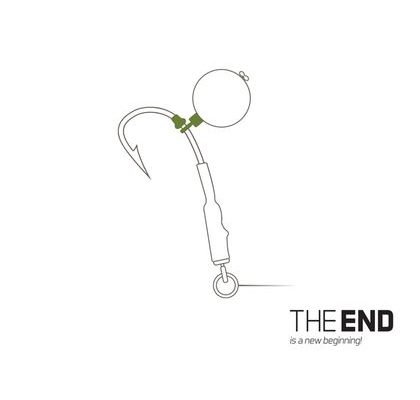 Delphin Obratlík Ronnie + gumený stopper THE END 20+10ks