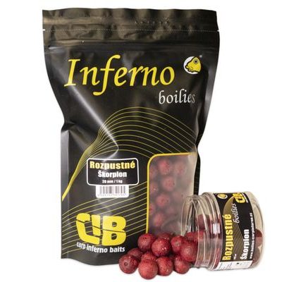 Carp Inferno Rozpustné Boilies Hot Line Škorpión