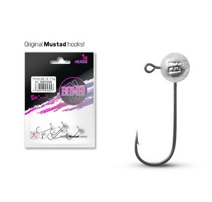 Delphin Jigová hlava Bomb! bez goliera 5ks