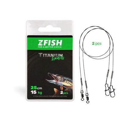 ZFISH Lanko Titanium Leader 2ks