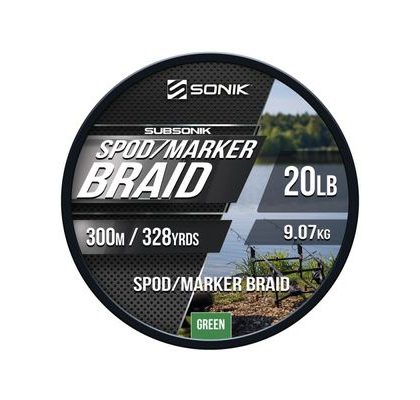 Sonik Šňůra Spod/Marker Braid 0,18mm 300m