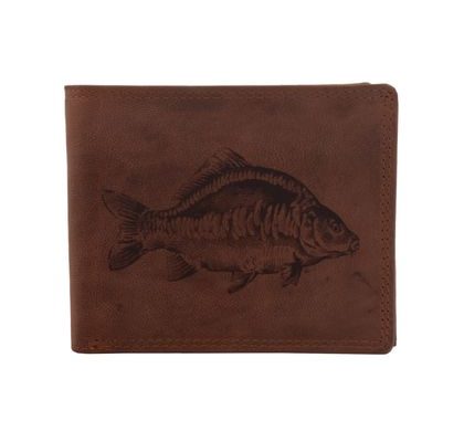 Mercucio Pánska peňaženka Kapr lysec svetlohnedá