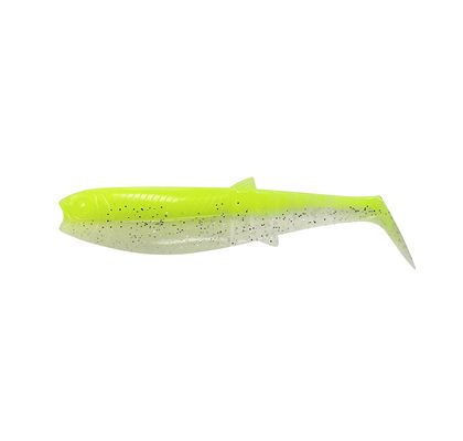Savage Gear Gumová Nástraha Cannibal Shad Fluo Yellow Glow