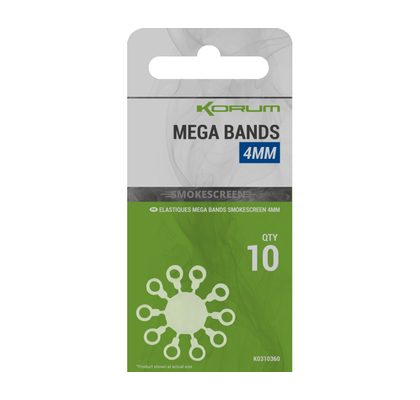 Korum Elastické krúžky Smokescreen Mega Bands