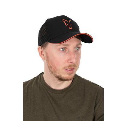 Fox Šiltovka Collection Trucker Čierna & Oranžová