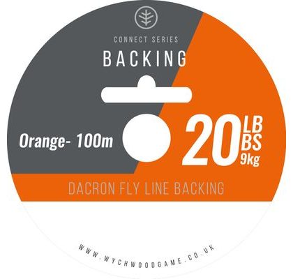 Wychwood Dacron Flyline Backing 20Lb 100m Orange