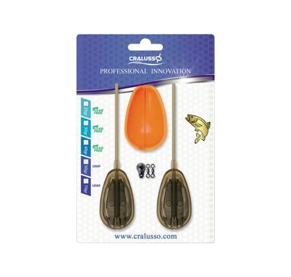 Cralusso Krmítka Rocket Method košík set 2+1 50g