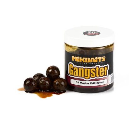 Mikbaits Boilie Gangster v dipe GSP Black Squid 250ml