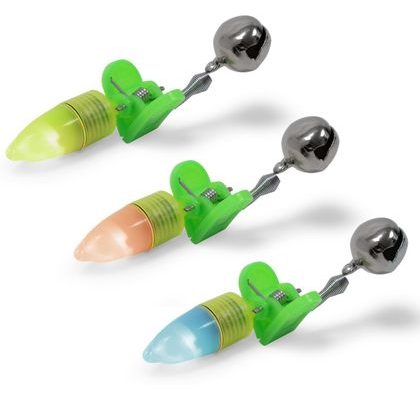 Zebco Rolnička Trophy Single Bell Triple Light Set 3ks