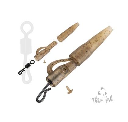 Zfish Závesky Lead Clip Set & Tail Rubber + QC