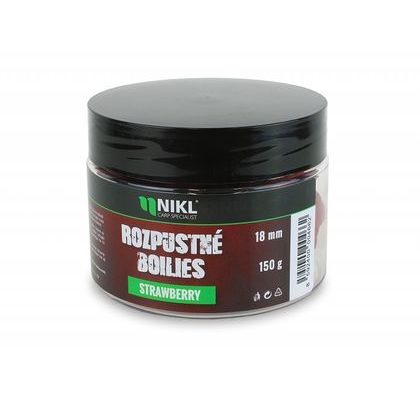 Nikl Rozpustné boilies Jahoda 150g
