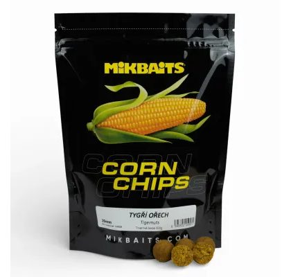 Mikbaits Boilies Corn Chips Tygří ořech
