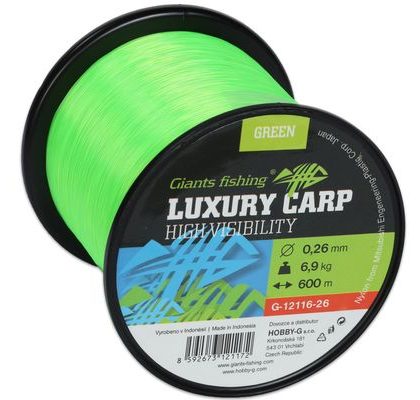 Giants Fishing Vlasec Luxury Carp Vysoko Viditeľná Zelená