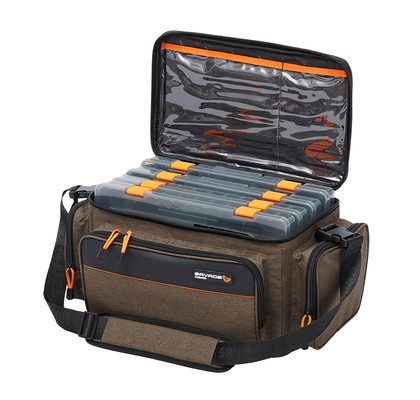 Savage Gear Taška System Box Bag L 4 Boxy 18L