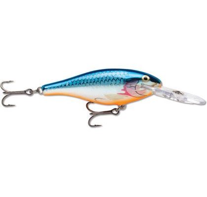 Rapala Wobler Shad Rap Deep Runner Strieborná Modrá