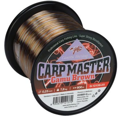 Giants Fishing Vlasec Carp Master Camu Brown 600m