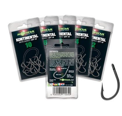 Korda Háčky Kontinental 10ks