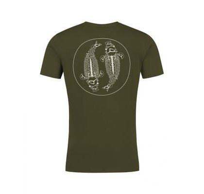 Korda Dámske tričko Womens Mandala T-Shirt Dark Olive