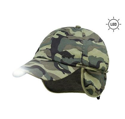 Delphin Zimná šiltovka LED OutLine Camo