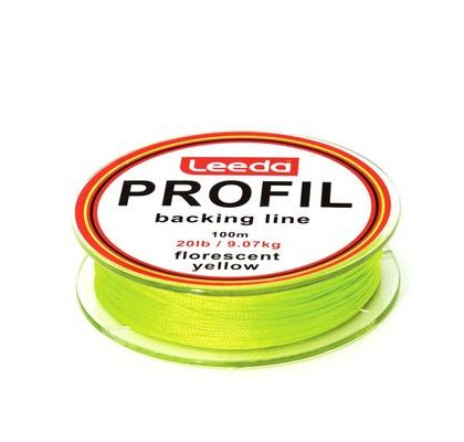 Leeda Profil Backing Line 20lb 100m Yellow