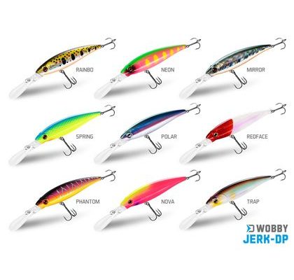 Delphin Wobler Wobby Jerk-DP 9cm 12,5g
