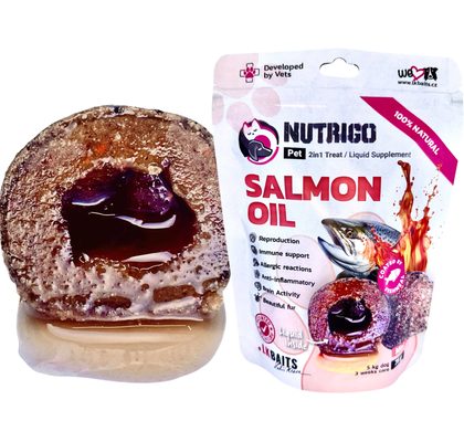 LK Baits Pet Doplněk stravy Nutrigo Dog Supplement Salmon Oil