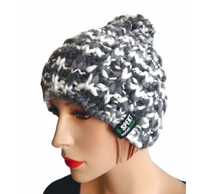 R-Spekt Kulich Fluffy beanie šedý