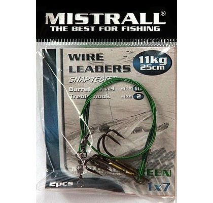 Mivardi Predator - lanko obratlík + jednoháčik 12 kg 2 ks