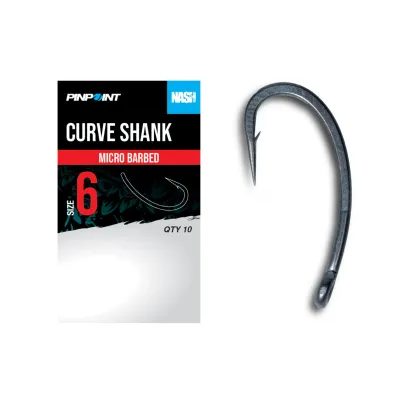 Nash Háčiky Curve Shank Micro Barbed 10ks