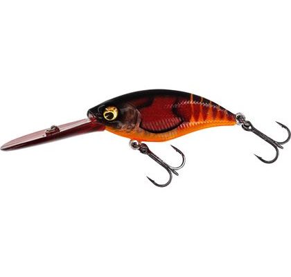 Westin Wobler BuzzBite DR Crankbait Floating Fire Craw
