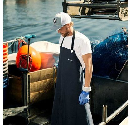 Grundéns Kšiltovka Fish Bones Trucker 312 Black/Charcoal O/S