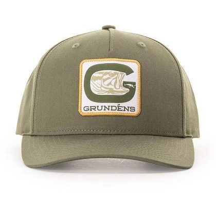 Grundéns Kšiltovka G Bass Trucker Army Olive O/S