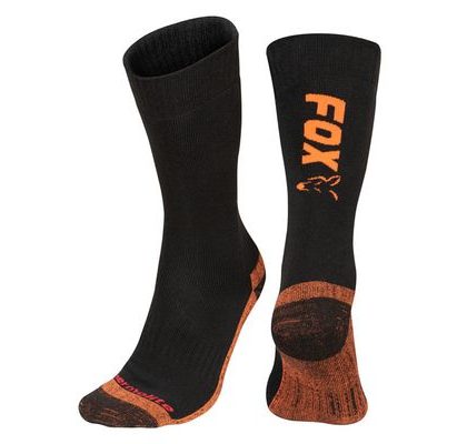 Fox Ponožky Collection Thermolite long sock Black/Orange