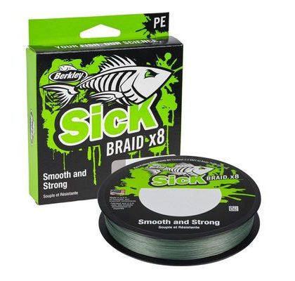 Berkley Šnúra Sick Braid Moss Green 150m