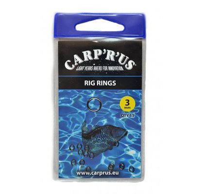 Carp ´R´ Us Krúžky na nadväzce Rig Rings 3mm 15ks