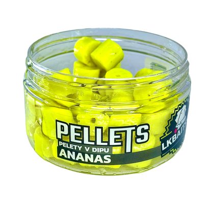 LK Baits Pelety v dipe Ananás 60g